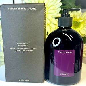 Twentynine palms pinyon poet body wash new in box 16.9 oz